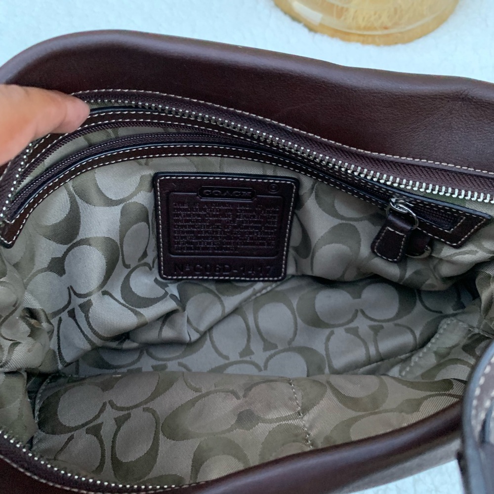 Coach Leather Shoulder Purse 1417 - Picture 7 of 7